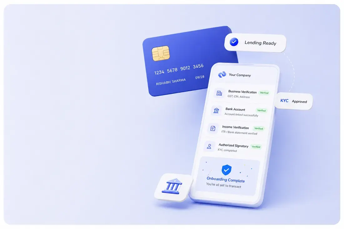 Payment card and identity verification on a mobile phone